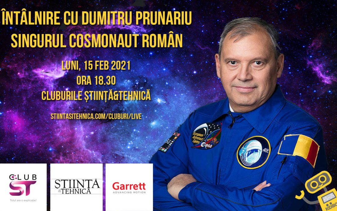 Dumitru-Dorin Prunariu @ Conferințele Cluburilor Știință&Tehnică