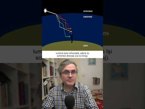 De ce sclipesc stelele și planetele nu?