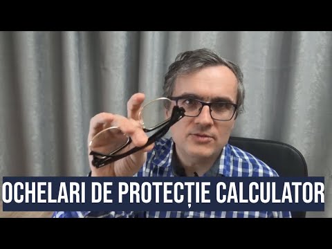 Ochelari de protecție calculator.  Funcționează?