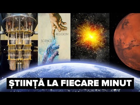 Știință la fiecare minut ⌚: Big Bang, știință și religie, calculatoare cuantice, găuri negre, Marte