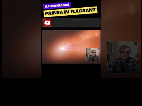Gaură neagră prinsă în „flagrant”!!