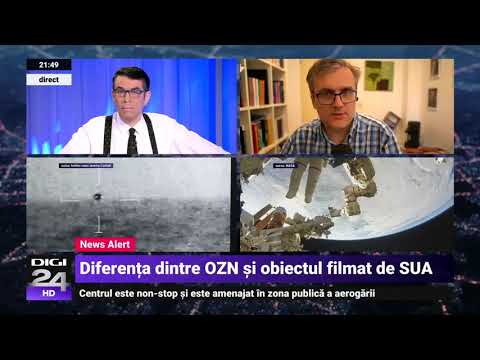 Fizicianul Cristian Presură, despre OZN-uri: Nu au fost identificate ca nave extraterestre