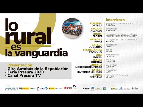 PRESENTACIÓN PRESURA´20