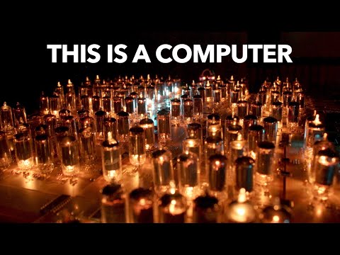 De ce primele computere au fost făcute din becuri