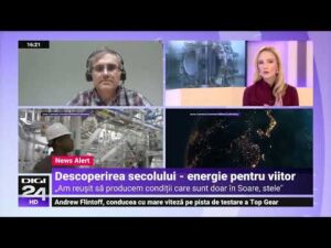 Descoperire istorică în fuziunea nucleară. Cristian Presură: Este procesul din centrul Soarelui