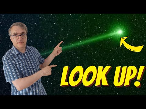 Cometa verde ☄  De unde vine și cum o poți vedea?