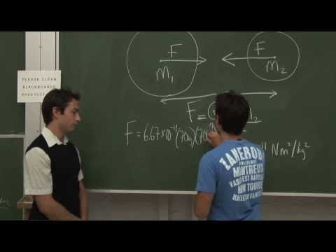 Calcularea atracției gravitaționale