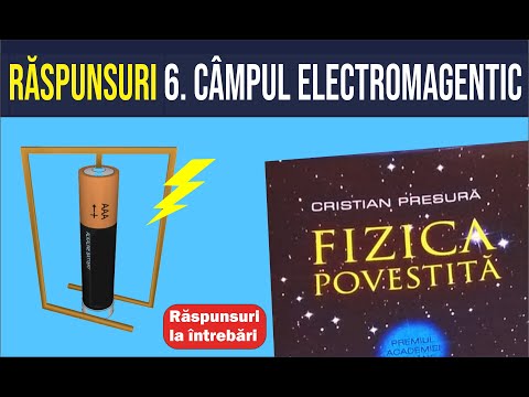 Răspunsuri: 6. Energia câmpului electromagnetic #fizicapovestita