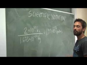 Notația științifică – Exemplu