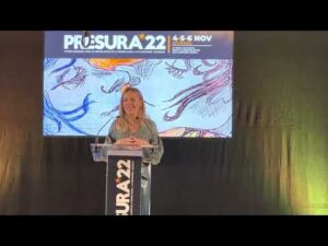 Inauguración Presura 2022. María Jesús Merino