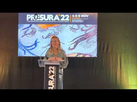 Inauguración Presura 2022. María Jesús Merino