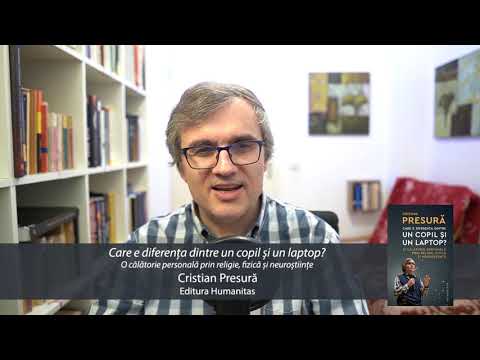 Cristian Presură – Care e diferența dintre un copil și un laptop?