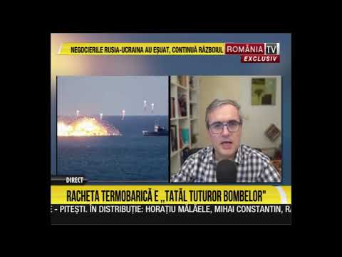Fizicianul Cristian Presură a explicat ce este și cum funcționează o bombă cu vid, sau termobarică