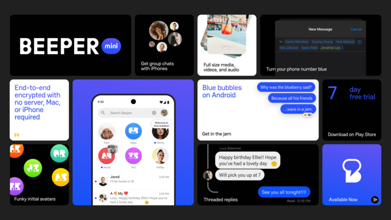 Apple a blocat aplicația Beeper Mini pentru iMessage pe Android, dar Beeper va continua să împingă înainte.