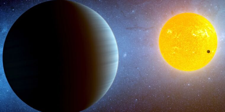 Astronomii au descoperit o exoplaneta ultra-fierbinte, de dimensiunea Pamantului, cu o emisfera de lava