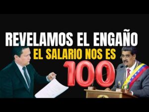 SUPUESTO SALARIO DE MADURO SE DESMORONÓ EL MISMO DIA „SALIÓ LA ESTAFA” 15/01/2024