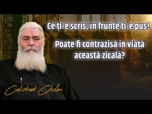 Ce ți-e scris, în frunte ți-e pus! Părintele Calistrat, de la Mănăstirea Vlădiceni din Iași