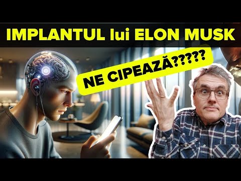 Primul implant cerebral uman realizat de compania lui Elon Musk!!