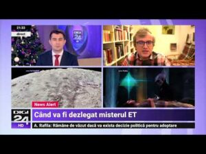 Cristian Presură: Suntem interesați de viața inteligentă. Șansele sunt foarte mici în viața noastră