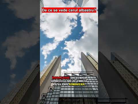 De ce vedem cerul ALBASTRU?!!