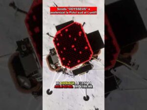 Sonda „Odysseus”*** a aselenizat la Polul Sud al Lunii!