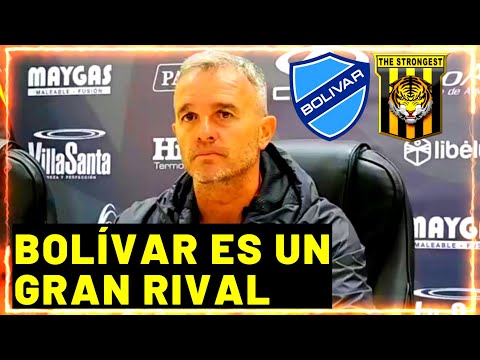 RUEDA DE PRENSA DT PABLO LAVAYEN 🏆 CLÁSICO BOLÍVAR VS THE STRONGEST 2024