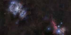 daily-telescope:-doua-nebuloase-in-orion-la-pretul-uneia