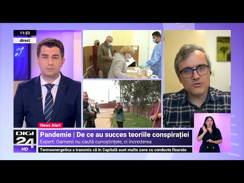 Cristian Presură, despre teoriile conspirației: Din istoria evoluției, ne plac poveștile