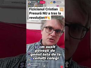 Fizicianul Cristian Presură NU a tras la revoluție🇷🇴👏🔴#cristianpresura #live #foryou #fyp