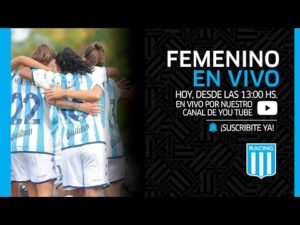 Torneo Femenino Apertura 2024 EN VIVO | Fecha 2 – Racing Club vs Excursionistas (El Cilindro)
