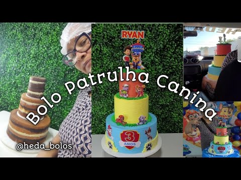 BOLO PATRULHA CANINA DE 3 ANDARES