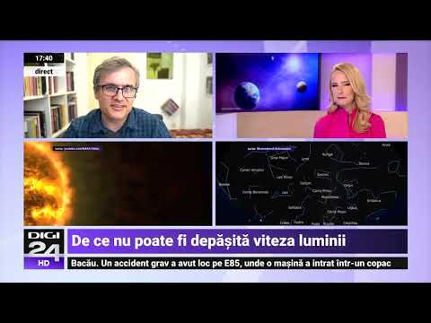 De ce nu poate fi depășită viteza luminii. Explicațiile fizicianului Cristian Presură