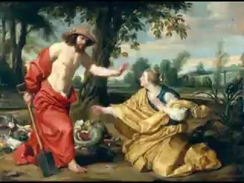 JESÚS RESUCITADO Y MAGDALENA. 21.IV.2022. Mons. Alberto José González Chaves