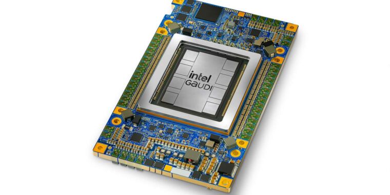 Cipul de accelerație AI „Gaudi 3” de la Intel ar putea oferi H100 de la Nvidia o rulare pentru banii lui