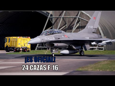 Argentina oficialmente firma el contrato de compra por 24 cazas F16 a Dinamarca