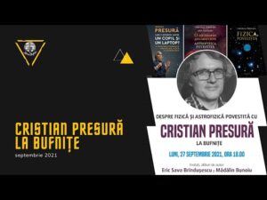 Cristian Presură la librăria La Două Bufnițe
