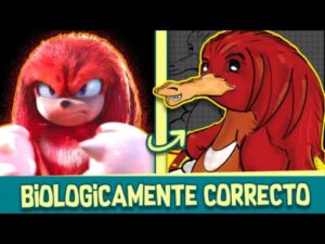 ¿Cómo se verían los personajes de Sonic Biológicamente correctos? Knuckles, Sonic y Tails