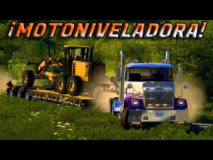 ¡TRASLADAMOS UNA MOTONIVELADORA! / Colombia CRM / American Truck Simulator