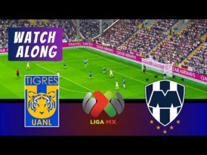 ⚽ Tigres UANL vs Monterrey | Mexican Liga BBVA MX 2023-2024 | eFootball PES Simulation