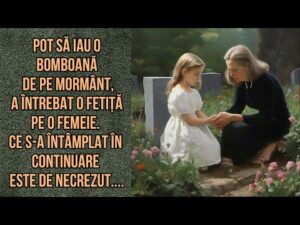 Pot să iau o bomboană de pe mormânt, a întrebat o fetiță pe o femeie. Ce s-a întâmplat …