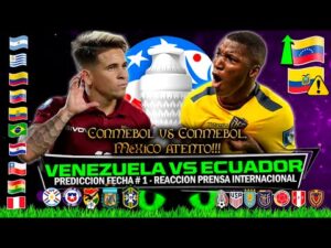 Partido TOP Venezuela vs Ecuador 🔥 Este seria el FUTURO ganador 🏆 Copa América 2024 Reacción Prensa
