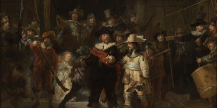 Oamenii de știință dezvăluie mai multe secrete ale pigmenților lui Rembrandt în The Night Watch