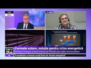 Cristian Presură, despre exploatarea energiei solare în spațiu: Acest proiect este foarte costisiror