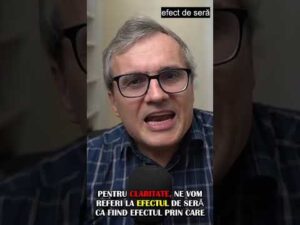 Despre efectul de seră.