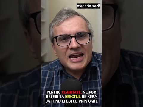 Despre efectul de seră.
