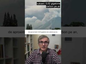 Cât CO2 avem de la vulcani?