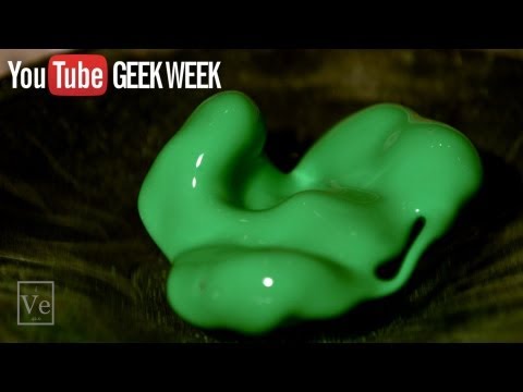 Lichid non-newtonian Slow-Mo pe un difuzor