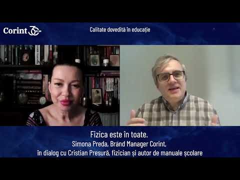 Fizica este în toate! – dialog cu Cristian Presură, fizician și autor de manuale școlare