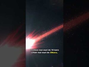 Meteorit sau deșeu spațial?