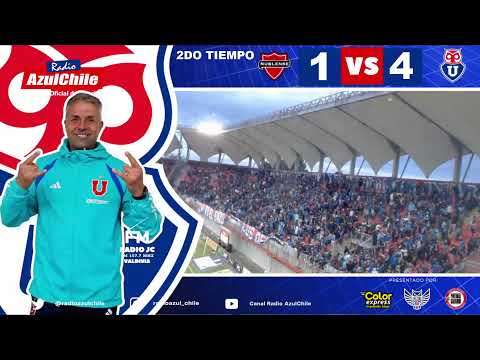 EN VIVO: „ÑUBLENSE VS U. DE CHILE”; en Radio AzulChile